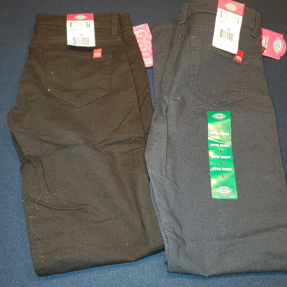 Girl dickies Jean's 2pairs
